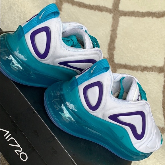 NIKE W AIR MAX 720 white/court purple-spirit teal - Picture 7 of 16
